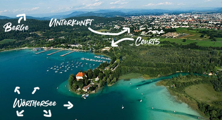 Klagenfurt Beachcamp Overview