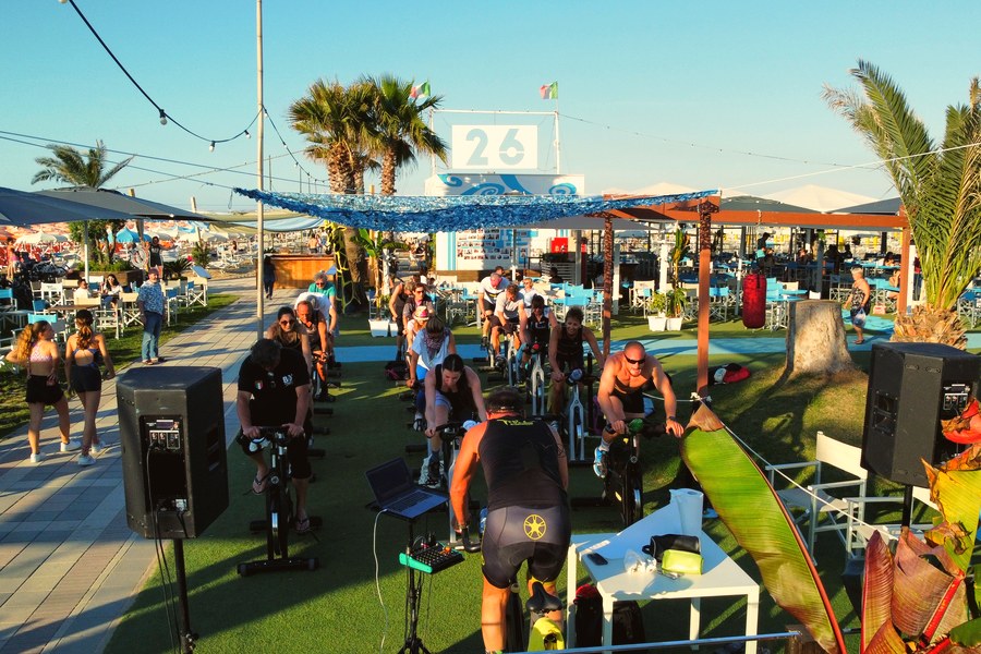Beachvolleyball-Camp Rimini: Community-Programm am Strandclub Bagno Tiki 26