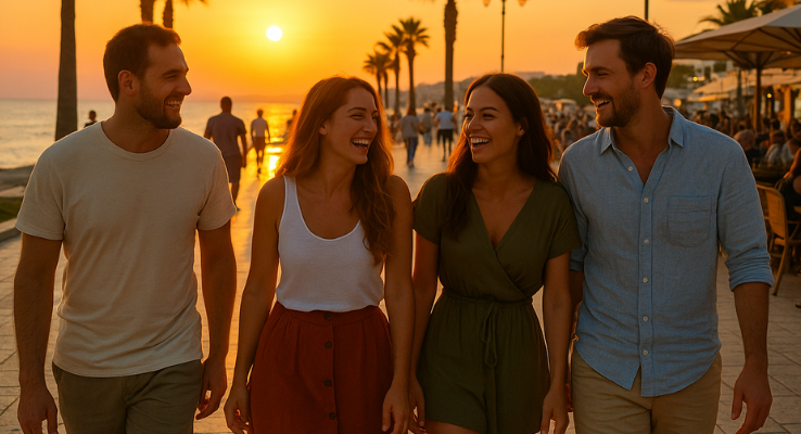 Beachcamp Albanien Menschen
