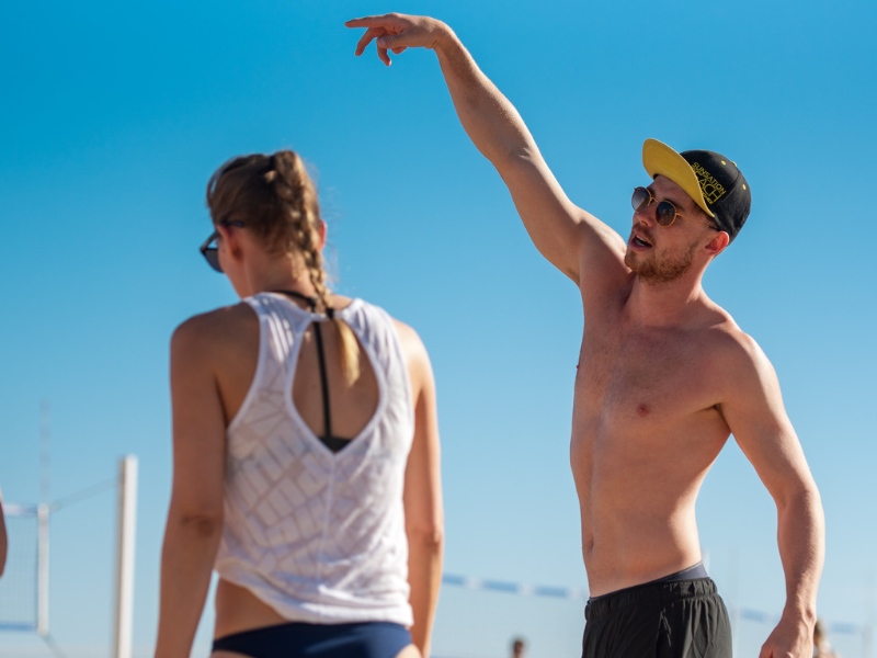 Baechvolleyball Training in Albanien