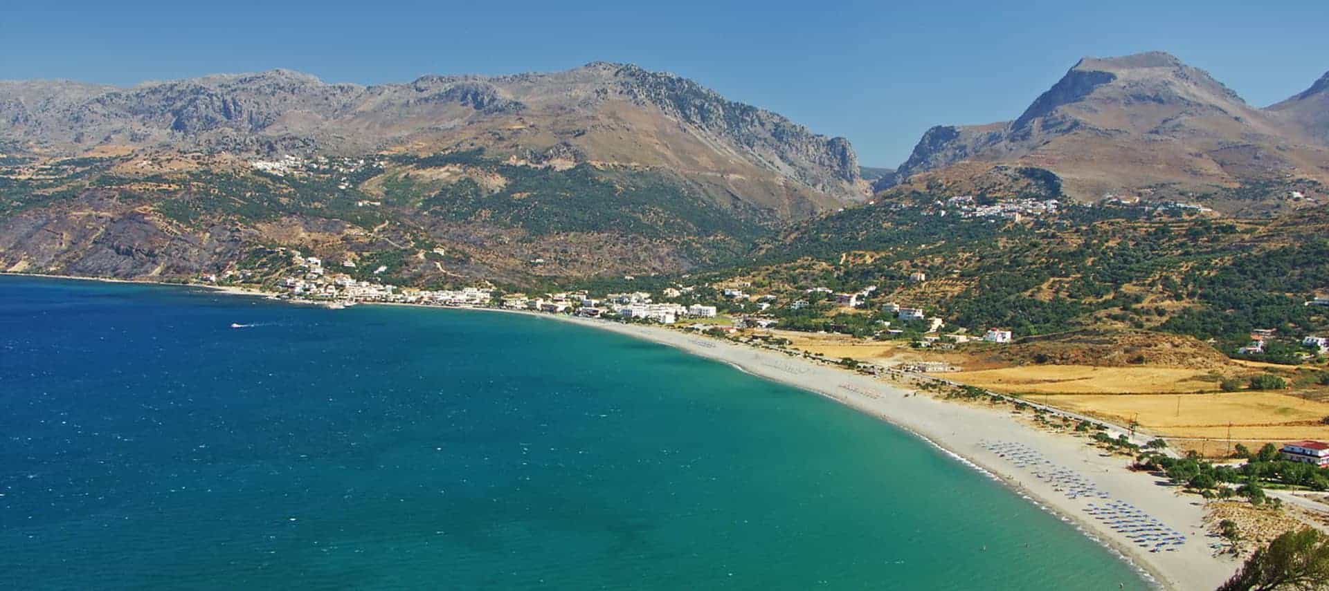 Beachcamp auf Kreta in Griechenland